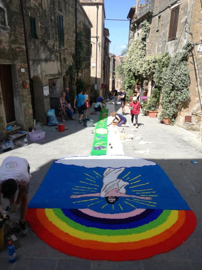 Ferienwohnung Romantic Loft Pitigliano Exterior foto