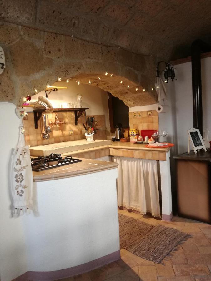 Ferienwohnung Romantic Loft Pitigliano Exterior foto